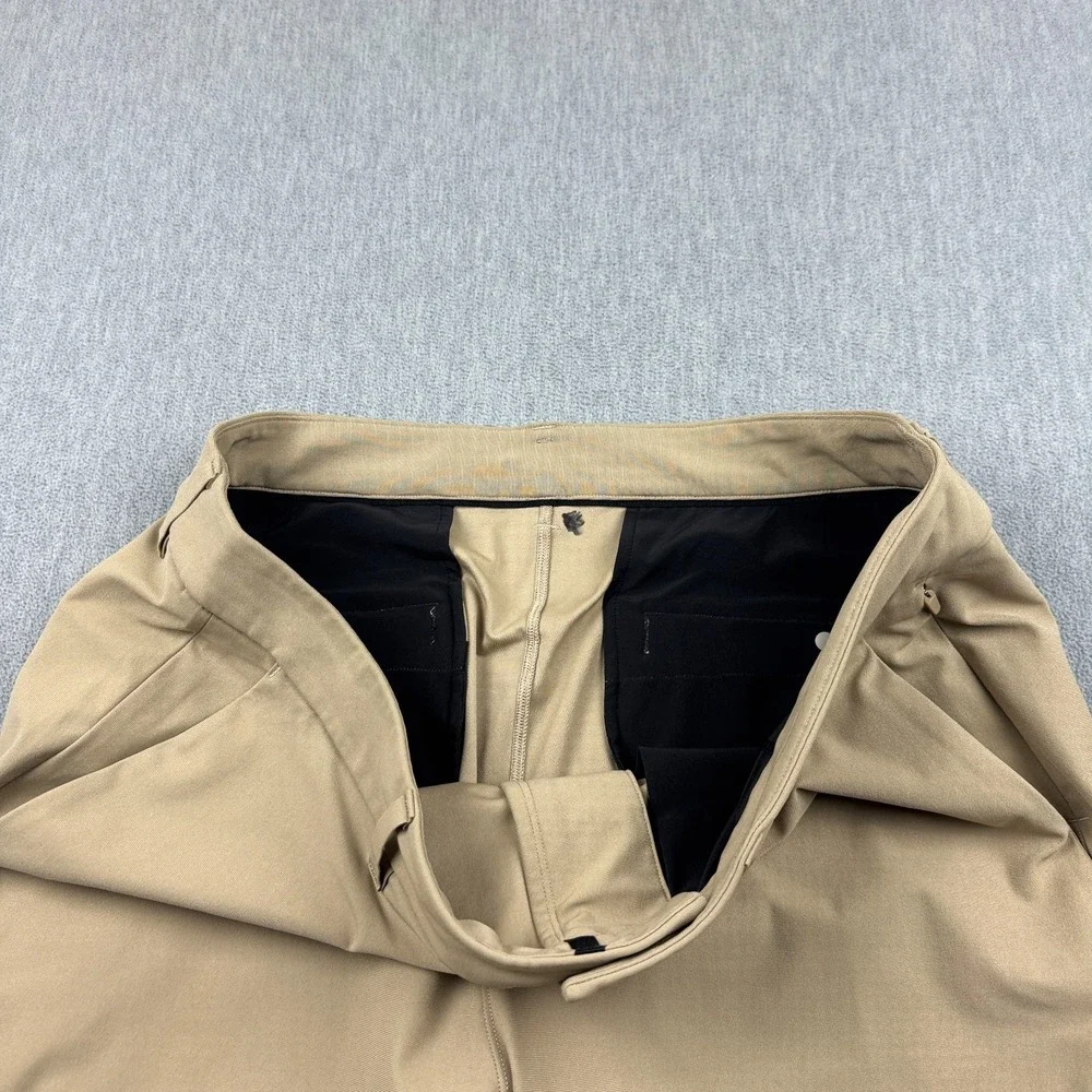 Lululemon Pants Mens 36 Tan Commission‎ Slim Fit Warpstreme 31